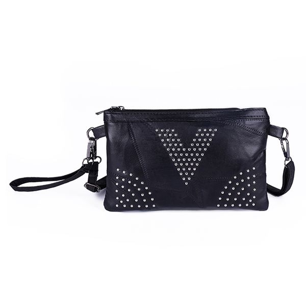 

pu leather black handbags women clutch bag messenger bag leather shoulder crossbody mobile phone envelopes packets