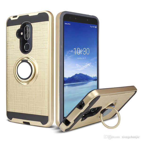 

ring holder magnetic car mount hybrid cover case for alcatel 7040t 9008a u5 plus a3 5044r/ideal exite a50 walters/a30 fierce/5049