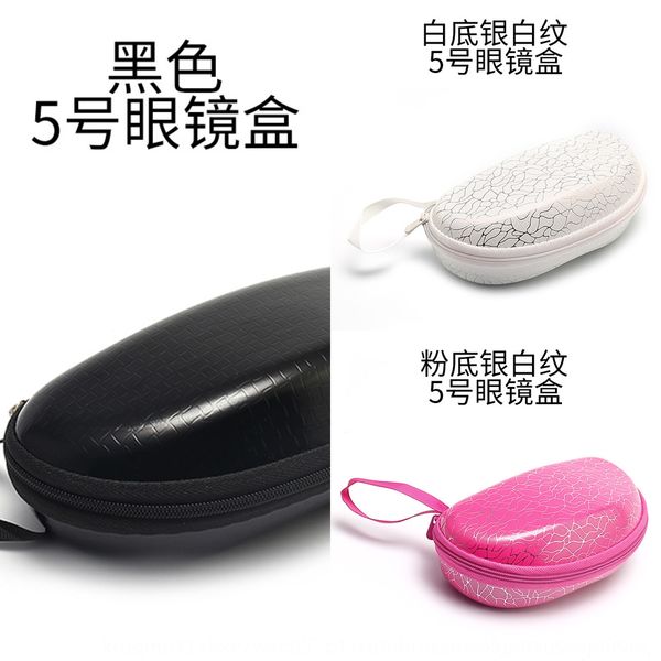 

simple sun glasses case leather zipper glasses case 05