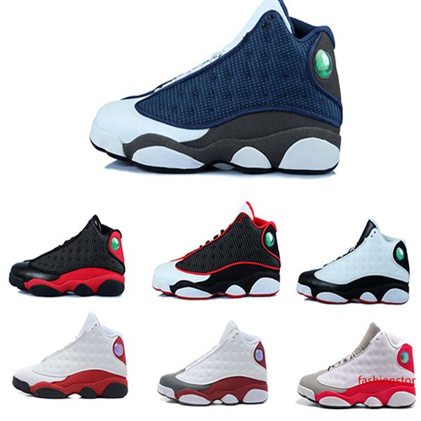 

13 og black cat basketball shoes r for men sports training sneakers wholesale size 41-47