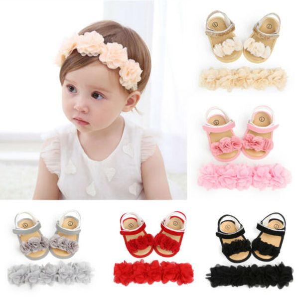 

baby girl soft sole shoes anti-slip sandals toddler prewalker first walkers