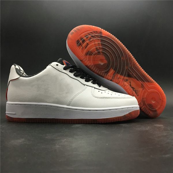 

новый пользовательский низкий один белый многоцветный team orange man баскетбольная обувь комфорт одна низкая женщина моды скейтборда кроссо