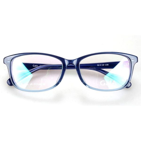

japan large acetate glasses frames gradient color for women, Black