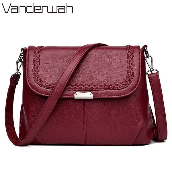 

leather luxury handbags women bags designer shoulder crossbody bags for women 2019 casual tote laides hand sac a main femme