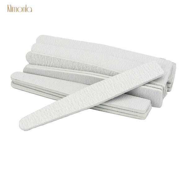 

20pcs gray nail file 100/180 diamond sanding buffers lime a ongle uv gel nail polish dead skin remover manicure art tools