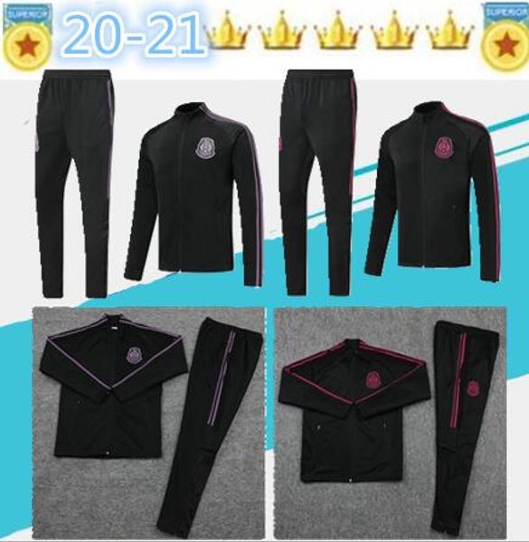 

20 20 мексика куртка 20 21 спортивных костюмы сборная chicharito h.lozano h.lozano мексика футбол куртки полной молния футбол спортивная оде, Black