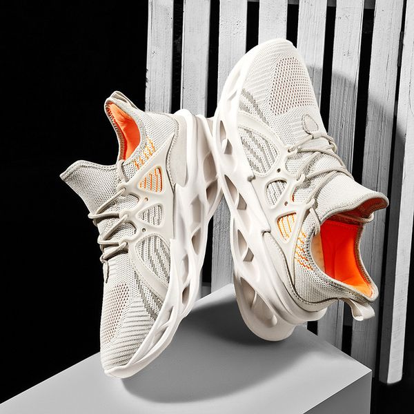 

super light blade running sneakers mesh breathable pure color men shoes large size outdoor fashion zapatillas non-slip vip link
