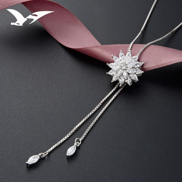 

cs2063 female sweater accessories round circle long tassel simple style shiny gold silver color chain necklaces