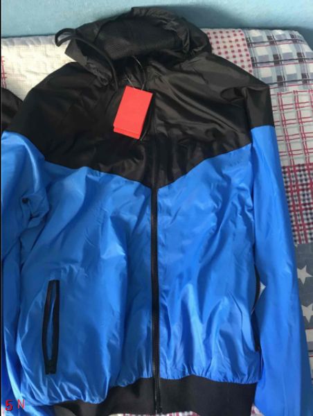 

designer jacket spring hoodies men women brand clothing causal outerwear pullover jacket letters print male windbreaker coat clothes#5, Black