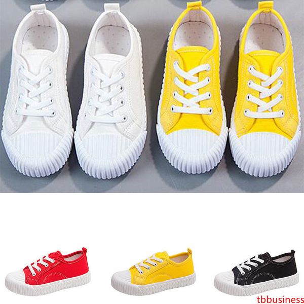 

fashion autumn new kids canvas shoes girls boys breathable casual candy color children's biscuit shoes size 21-33