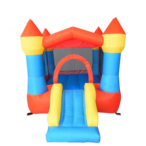 

inflatable castle children playground outdoor infantile kids slide jumping bouncy trampoline amusement park soft play equipment
