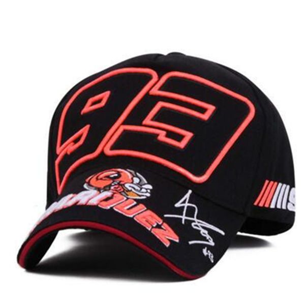 

2019 ell co play cartoon big ant embroidery marc marquez motorcycle hat port ba eball cap men and women fa hion cap