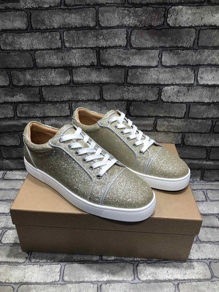 

2019 new designer women/men casual shoes black leather ankle flat bottom post