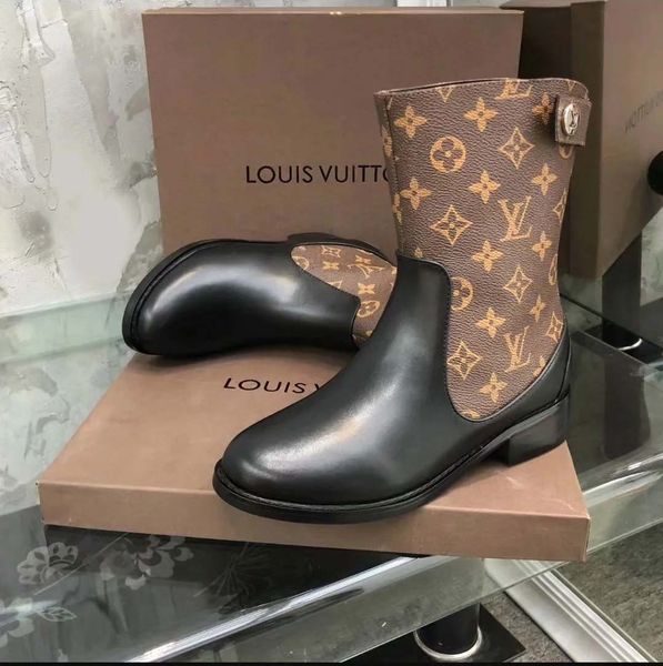 

2019 женщина марка ботильоны ботинки зашнуровать лента пряжка пояса натуральная кожа модные ботинки плоские ботинки сша: 5-10 с коробкой бес, Black;grey