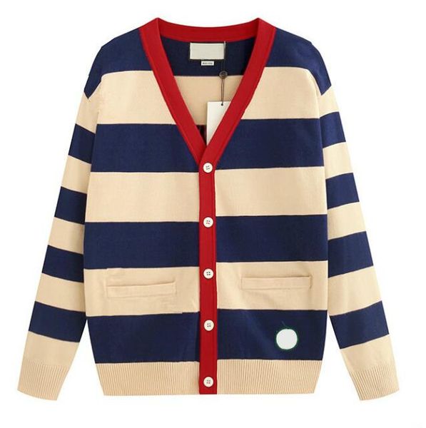 

новый дизайнерский свитер для мужчин бренд кардиган свитера пальто с буквами узор весна роскошные женщины свитера мужчины топы одежда s-2xl, White;black