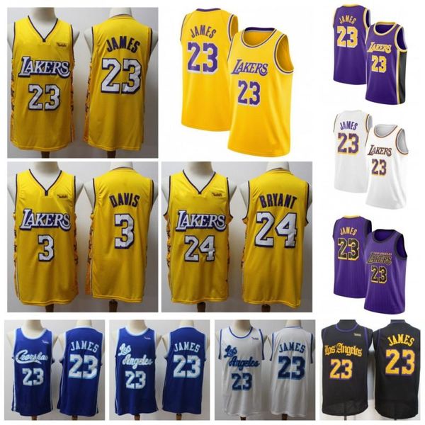 

Men 2020 new lebron 23 jame anthony 3 davi 0 kuzma ncaa black ba ketball jer ey, Black;red