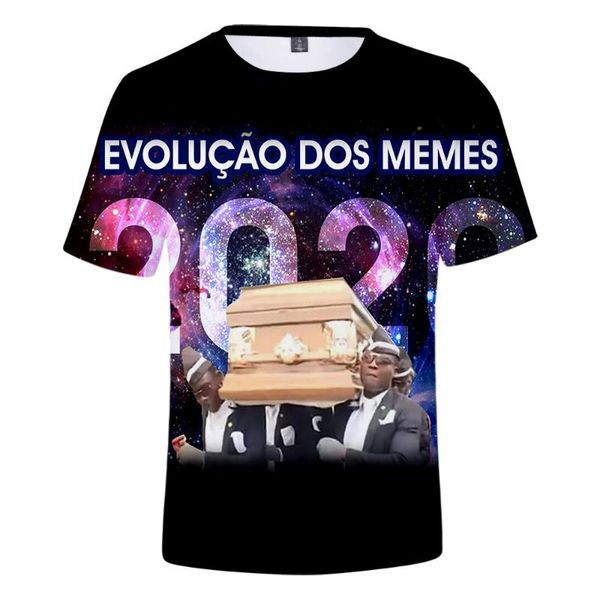 

coffin dance pallbearers 3d t-shirts men/women summer short sleeve t shirts 2020 ghana professional team clothes, White;black