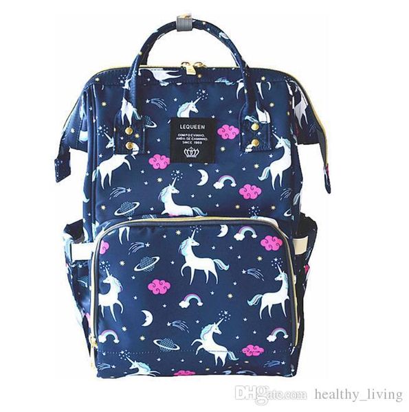 

diaper bag backpack large capacity baby nappy changing bags for mom daddy multi-functional with waterproof fabric 18 styles