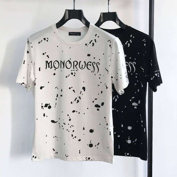 

20ss mens shirt summer casual t shirts for men women short sleeve shirt clothing letter pattern printed tees crew neck1 2020, White;black