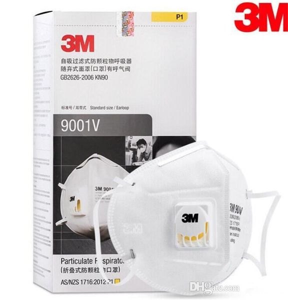 

dhl 3m mask ffp2 mask protect anti-dust face9542v/9501v/9502v/ ffp2 mask mouth cover filter dustproof protective in stock