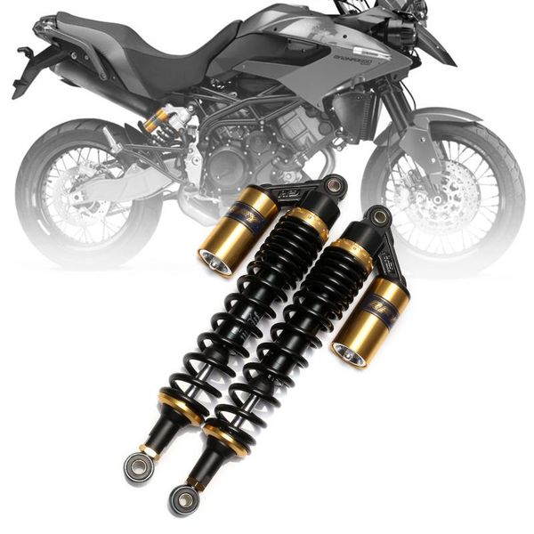 

400 мм 15.3" 1 пара универсалии мотоцикл воздушный амортизатор задняя подвеска для грязи велосипед мотороллер atv quad золото черный d15