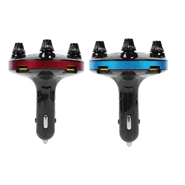 

bt13 wireless bluetooth fm transmitter handscar kit mp3 player usb charger boot display voltage fm frequency file name