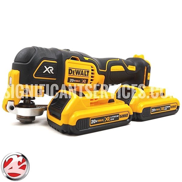 

DeWalt DCS355B 20V Cordless Brushless Oscillating Multi Tool 2.0Ah Batteries
