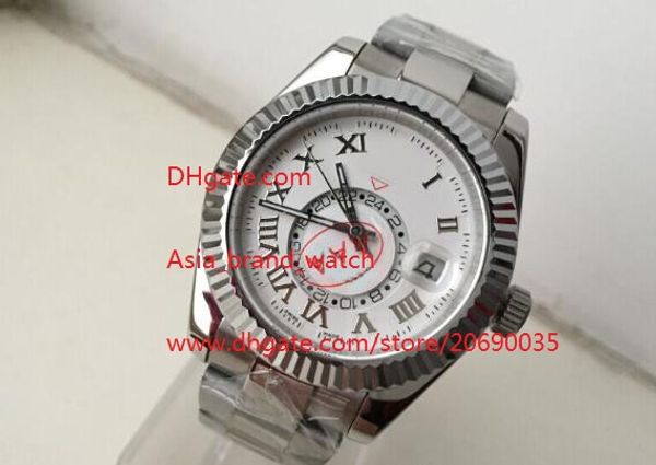 

luxury wristwatches sapphire glass 42mm 326939 asia 2813 automatic mechanical mens watch watches, Slivery;brown