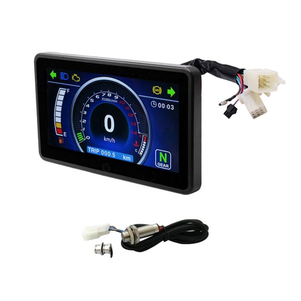 

1 lot instrument lcd motorcycle speedometer odometer for 1/2/4 cylinder