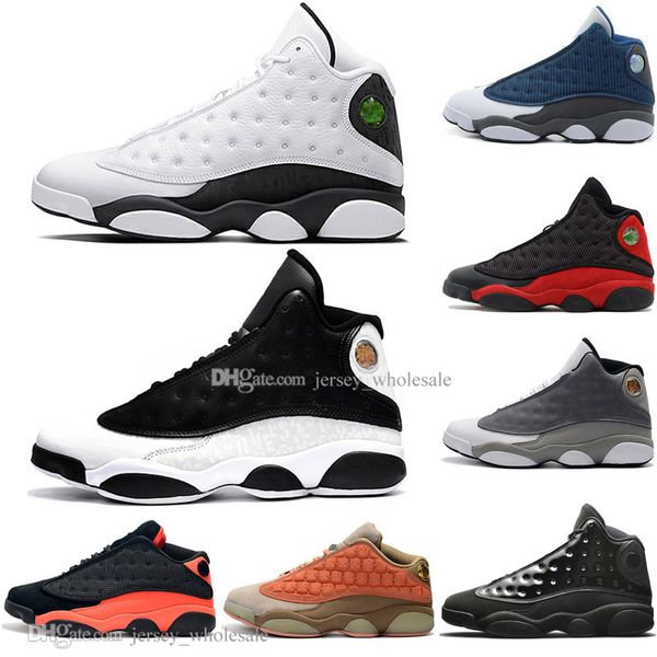 

13 13s cap and gown terracotta blush mens basketball shoes phantom black infrared flints bred men sports sneakers designer outdoor