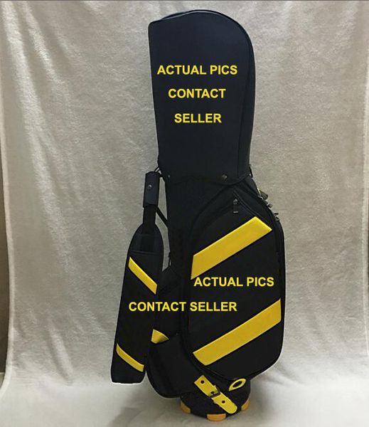 

New model pu golf bag cart bag actual picture contact eller