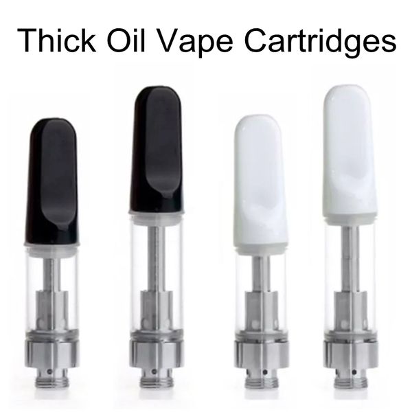 

Пустые Vape ручка электронная сигарета картриджи 1мл керамические катушки стеклянный резьба 510 густое масло DAB воск испаритель электронной сигареты атомайзеры