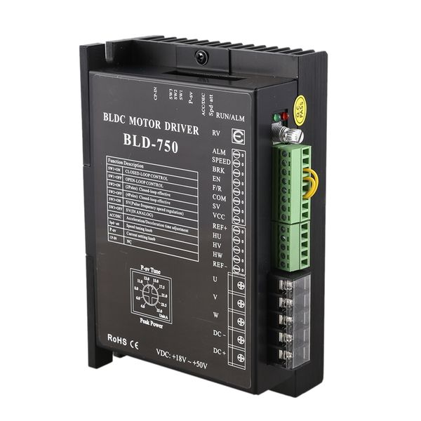 

48v brushless dc motor driver bld-750 18-52vdc 750w bldc motor controller