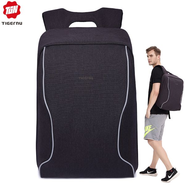

tigernu fashion rucksack anti theft men backpack business lapbackpack women 14 17 inch travel mochila feminina