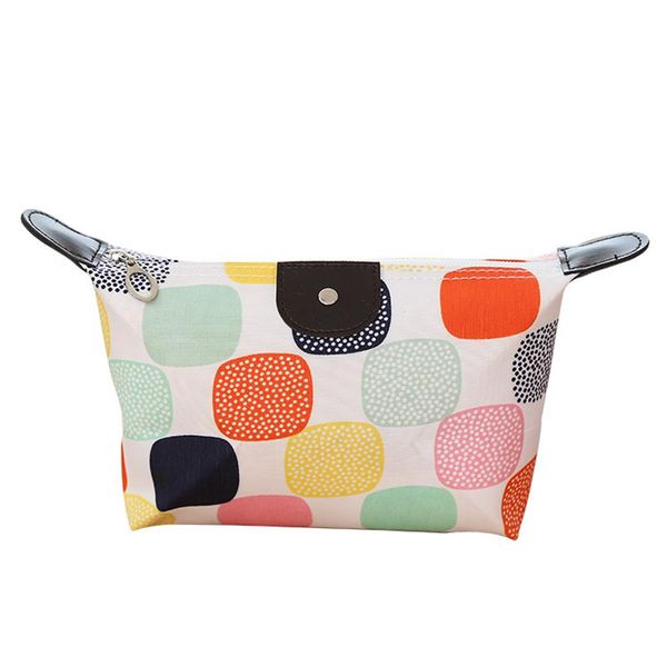 

miss m new large-capacity printed storage cosmetic women waterproof small toiletries bag washing folding travel makeup bag girl