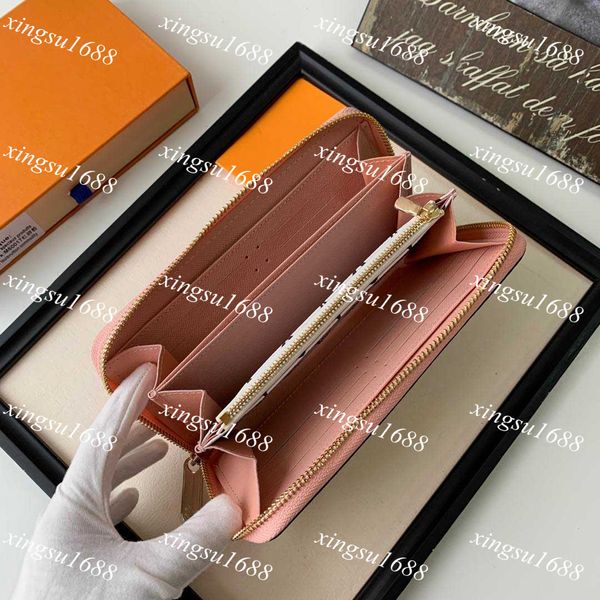 

fashion designer luxury handbags purses women designer long wallet coin purse womens luxury designer bag key holder mens wallets, Red;black