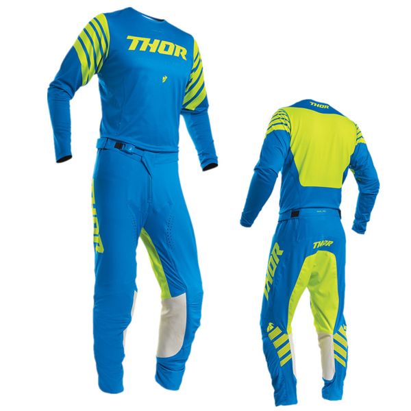 

new rapidly 180 blue motocross jersey and pants mx gear set combo atv off road flexair motorcycle racing suit enduro
