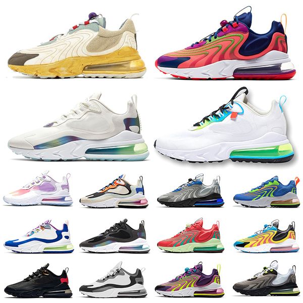 

travis scott react eng men women running shoes safari bauhaus aliens triple black laser crimson mens trainers sports sneakers runners