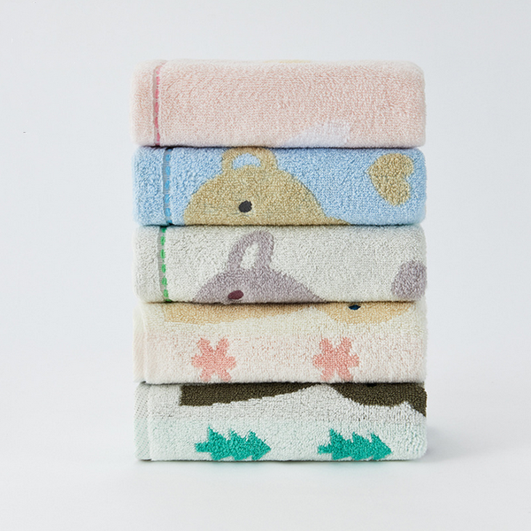 

100% cotton cartoon towel 34*75 face towel absorbent skin-friendly 21 strands 95 grams
