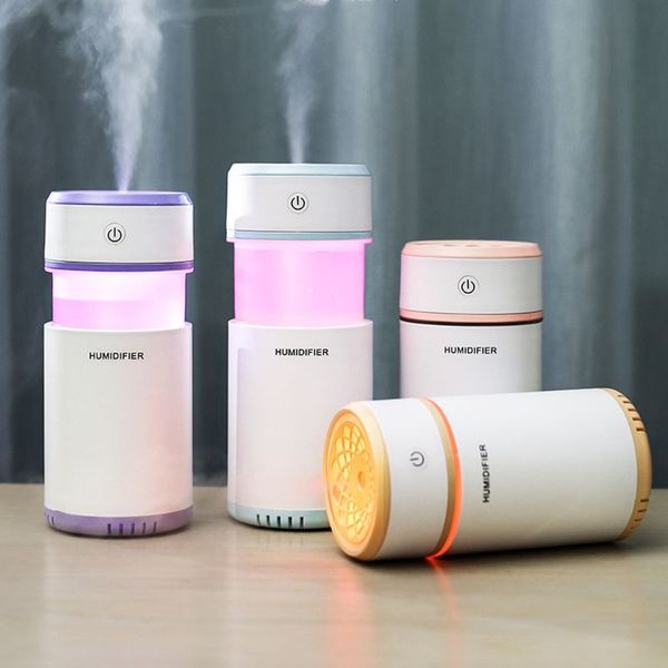 

mini car usb humidifier purifier fine mist air silent for travel office home