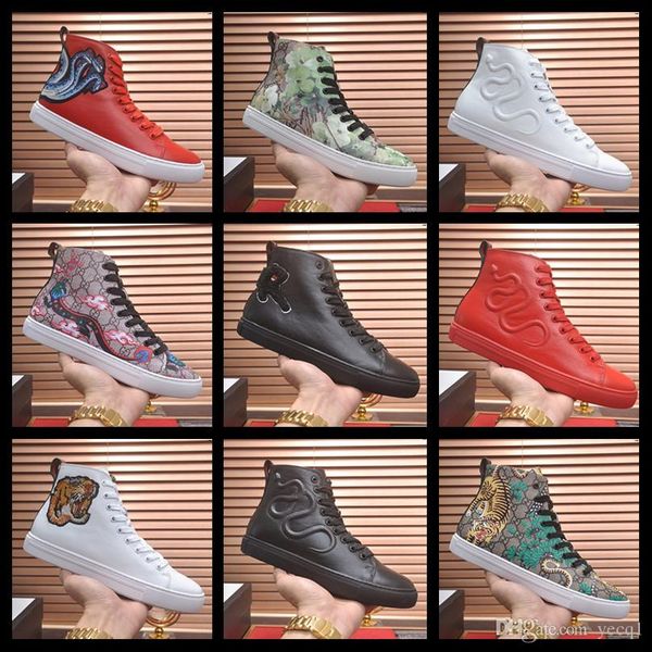 

18ss high-sneaker transparent black canvas shoes womens man designers shoes calfskin rubber sole sneakers luxury shoe madad