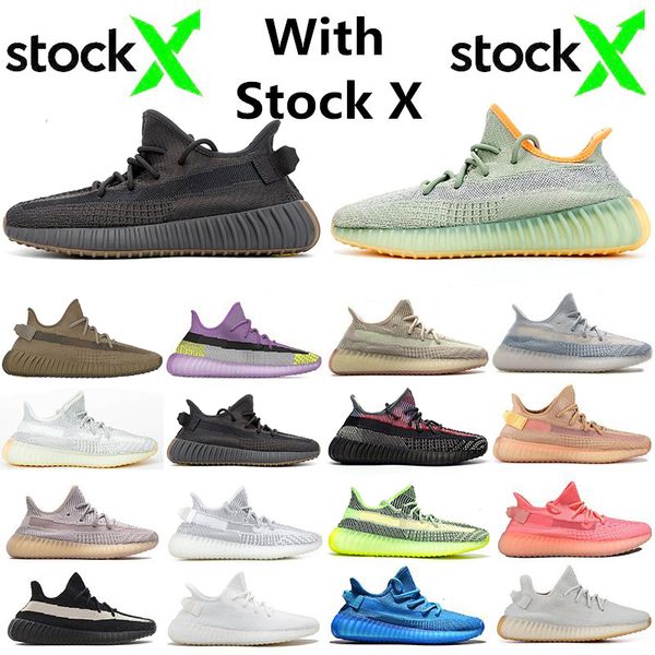 

sale kanye west desert sage earth cinder running shoes zyon yecheil yeshaya flax linen zebra bred beluga static mens trainer sneakers, White;red