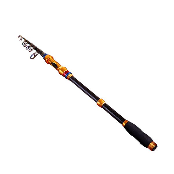 

carbon saltwater sea fishing rod extendable fish pole tackle gear