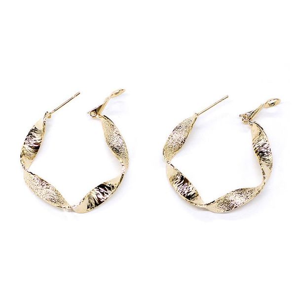 

gold silver color round small hoop earring for women trendy jewelry wholesale earings women accessories