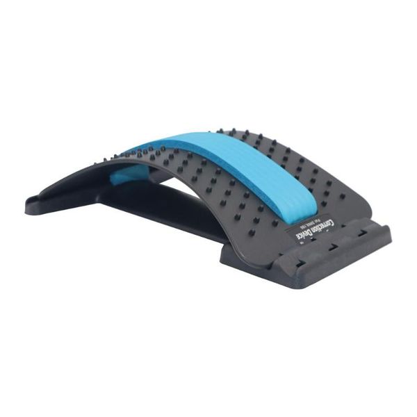 

back massage stretching device waist neck relax pain relief chiropractic