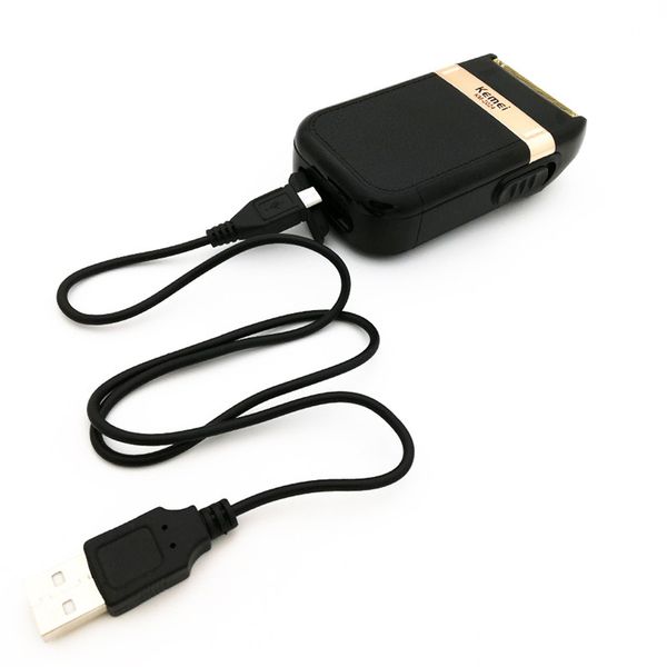 

kemei мужчины бритва триммер бритва борода триммер maquininha де cortar cabelo clipper usb электрическая аккумуляторная аккумуляторные брить
