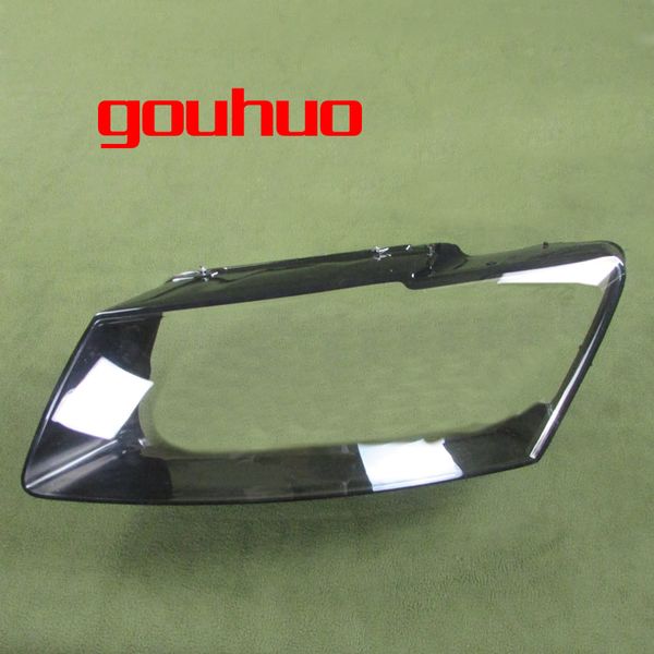 

for q5 14-16 headlamps ransparent cove headlights shell lampshade lens headlamp shell glass 1pcs