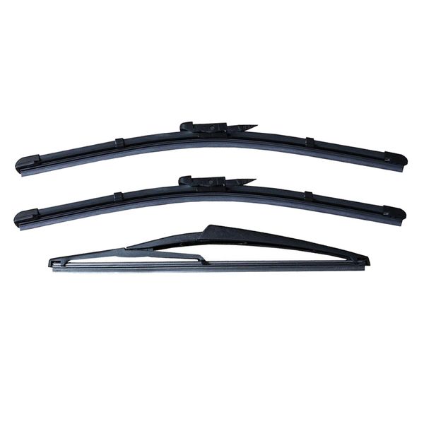 

3 pieces / set of new wipers for fiat grande punto front and rear