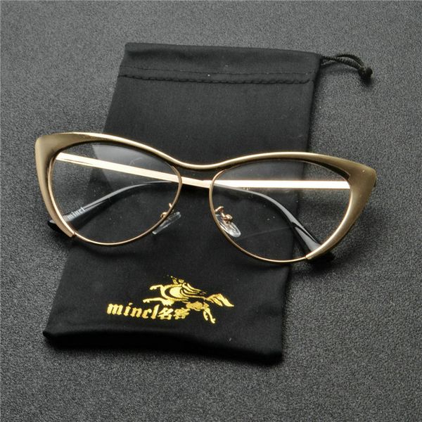 

2019 women sunglases retro fashion design cat mirror sunglass men vintage metal clear lens sun glasses female male eyewear nx, White;black