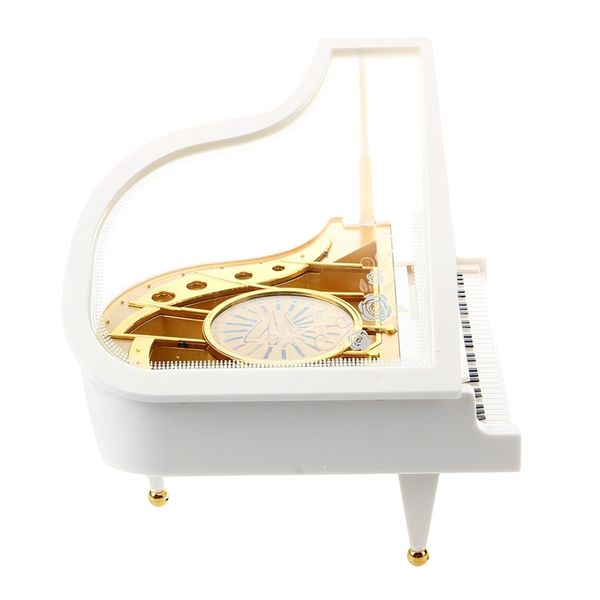 

carillon music box music box grand piano white ballerina new other home decor